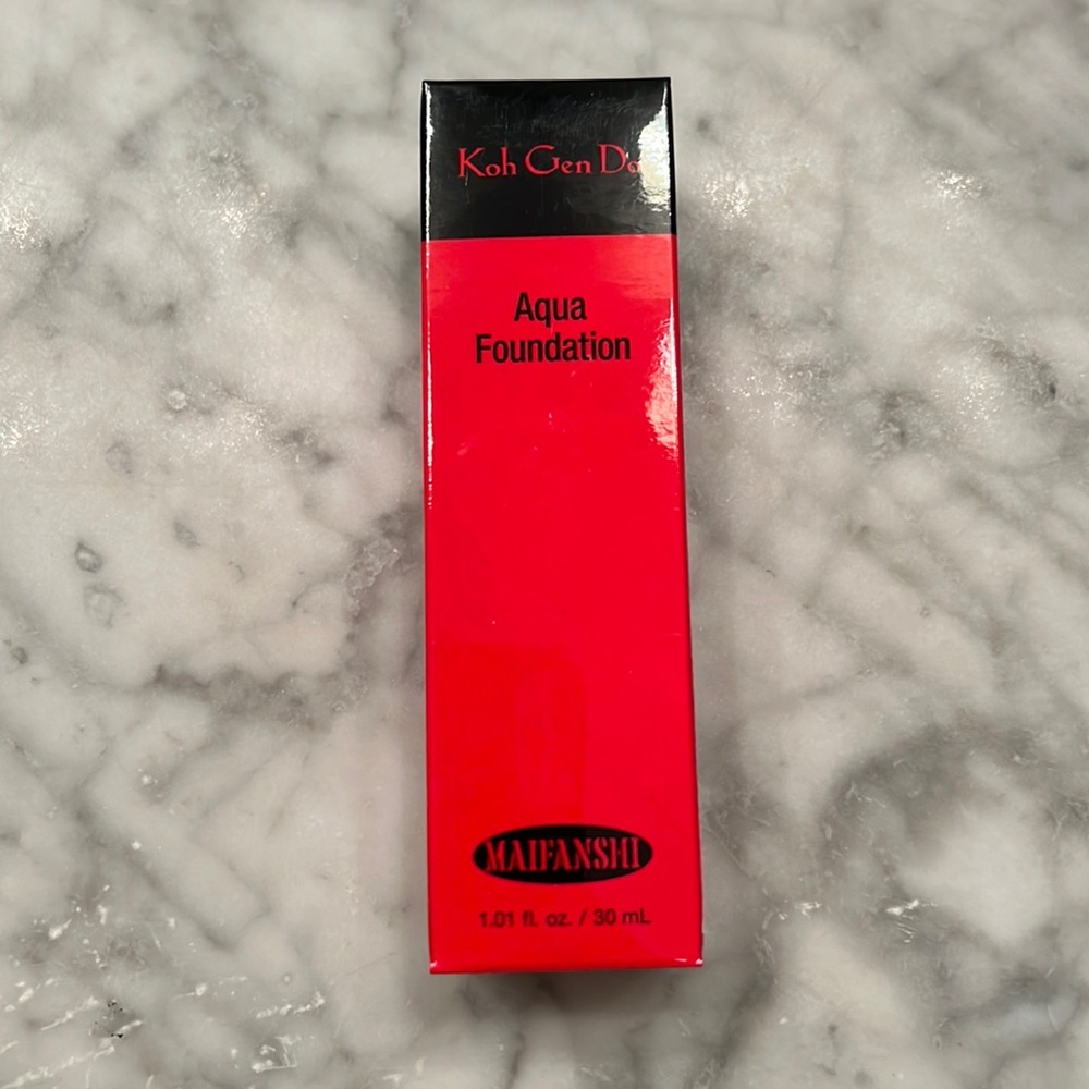 BRAND NEW Koh Gen Do Aqua Foundation # 113, SAVE $60